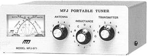 portable wire antenna tuner impedance match