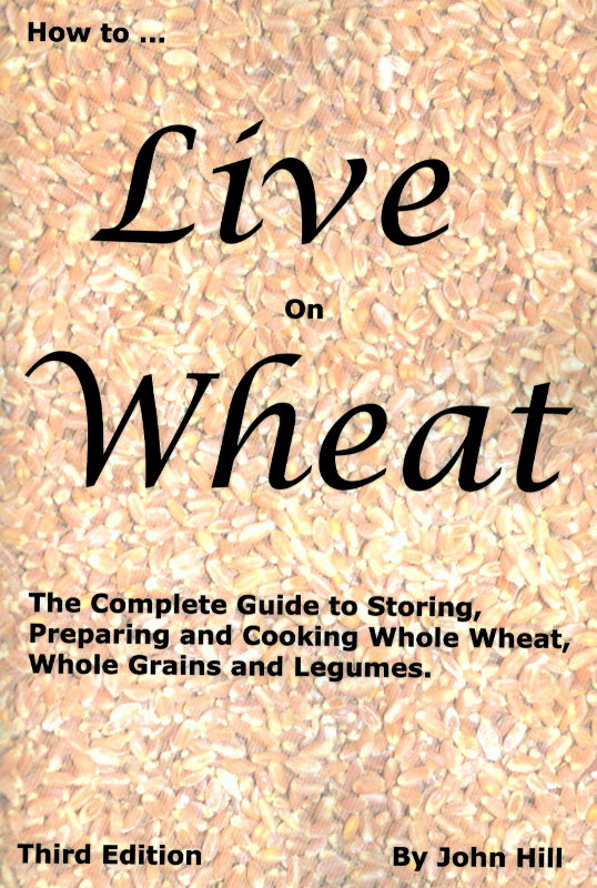 wheat cookbook, food storage, sprouting, sourdough